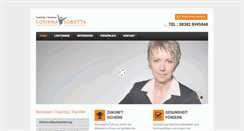 Desktop Screenshot of corinna-sobotta.de